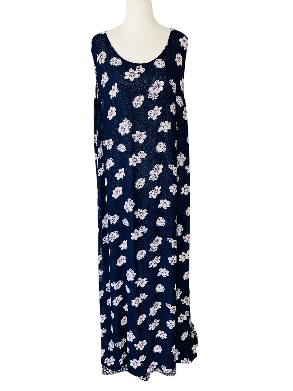 VINTAGE SAG HARBOR Reversible Floral Maxi Dress - Picture 5 of 10